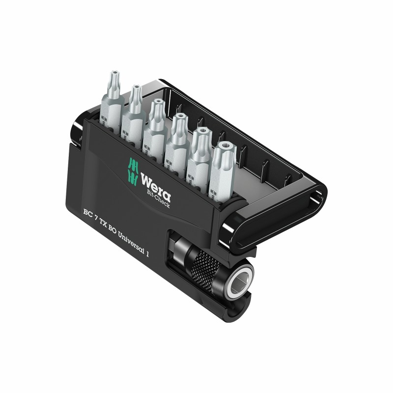 WERA Bit-Check TORX®BO 7 TX met boring 4013288033741 05 056158 001