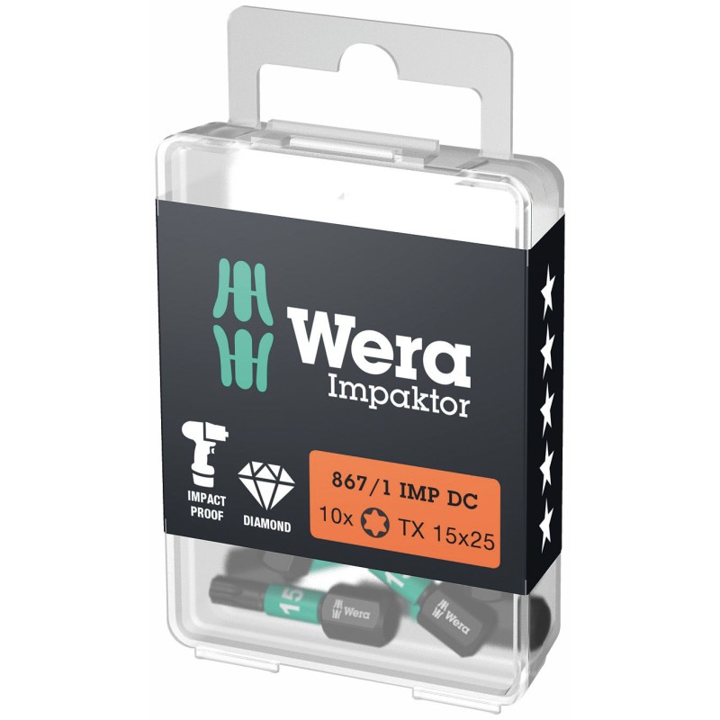 WERA TORX® TX15 867/1 IMP DC Impaktor 05 057623 001 4013288169242