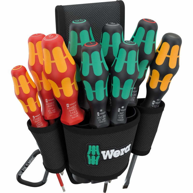 WERA 9620 Belt holster Set 1 05136032001 4013288227614