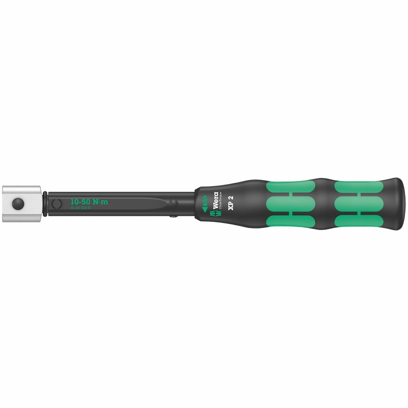 WERA Click-Torque XP 2 instelbare draaimomentsleutel, 10-50 Nm, 9x12 40132882061766 05075671001