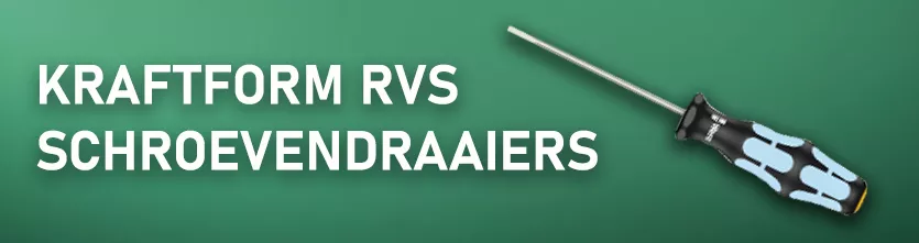 Kraftform RVS schroevendraaiers