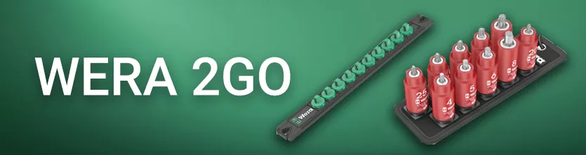 WERA 2GO. Het WERA draagsysteem voor gereedschap.